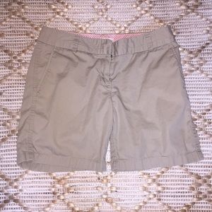 JCrew chino shorts